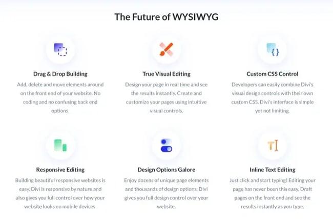 best WordPress page builders; Divi-1